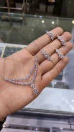 سرویس کامل نقره دوئت امرالد بیضی |  Emerald Oval Duet Silver Set