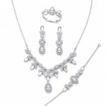 سرویس کامل نقره برگ اشکی Pear Leaf Silver Set